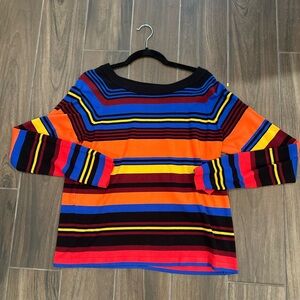 Express women’s Multicolor Striped Sweater XL